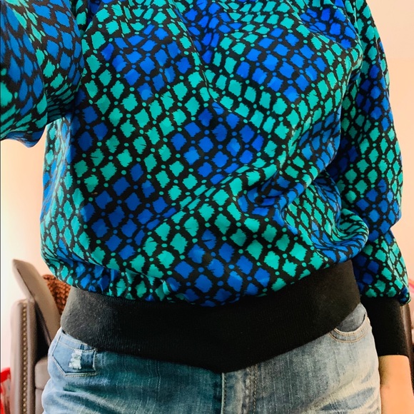 Vintage Long Sleeve Blouse - Picture 4 of 5